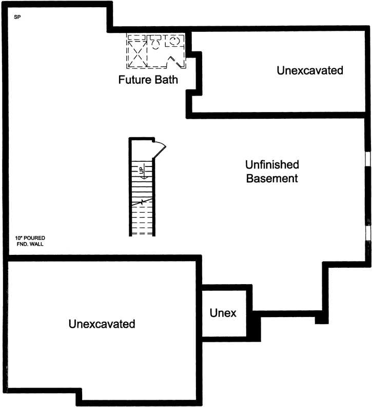 Lower Floor Plan: 23-505