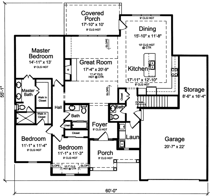 Main Floor Plan: 23-507