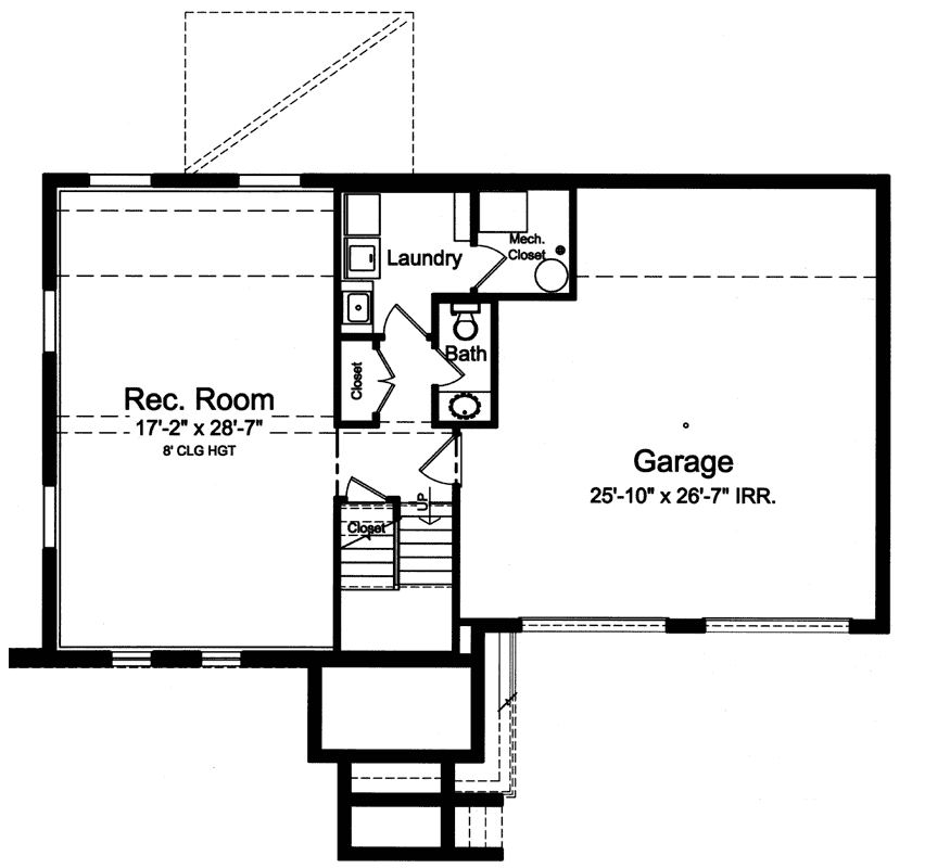 Lower Floor Plan: 23-511
