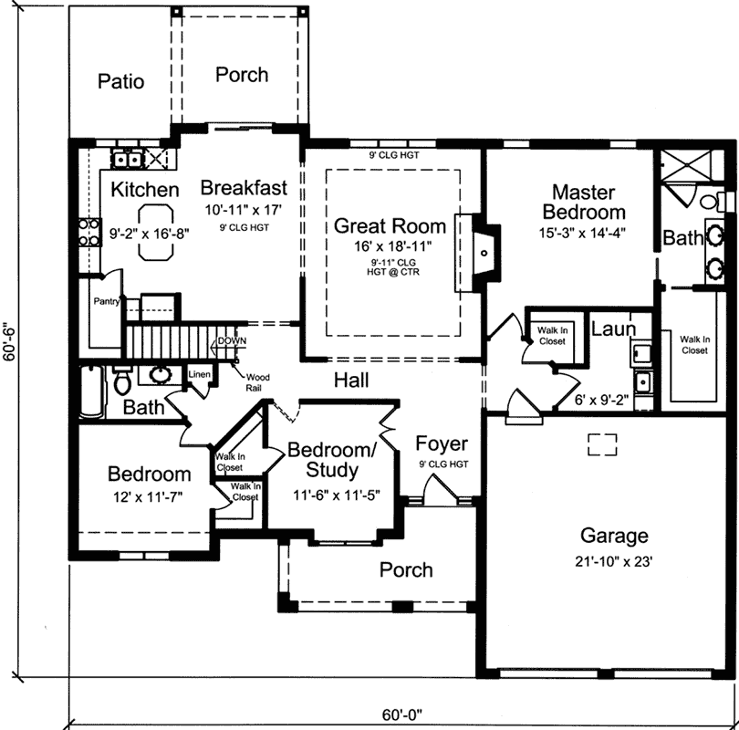 Main Floor Plan: 23-512