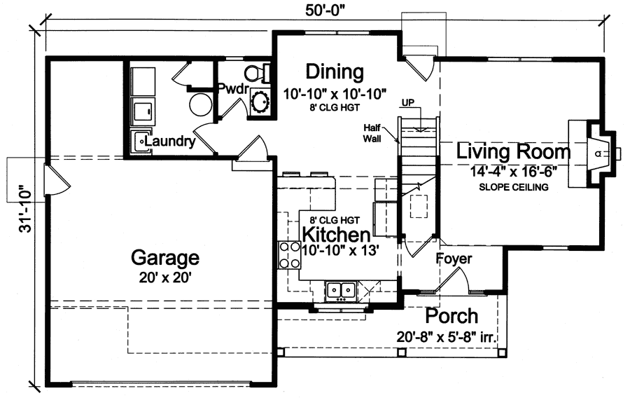 Main Floor Plan: 23-513