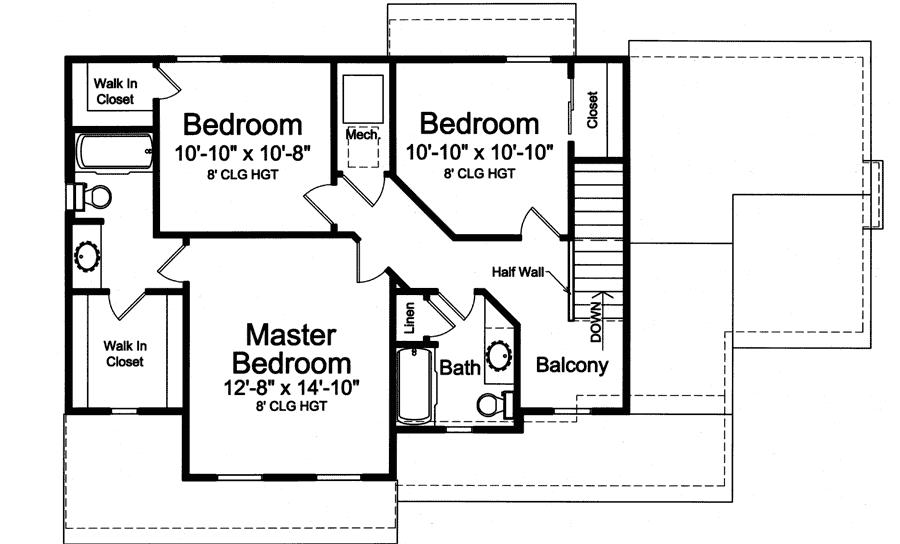 Upper/Second Floor Plan: 23-513