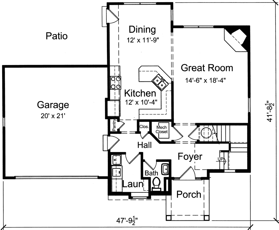 Main Floor Plan: 23-514