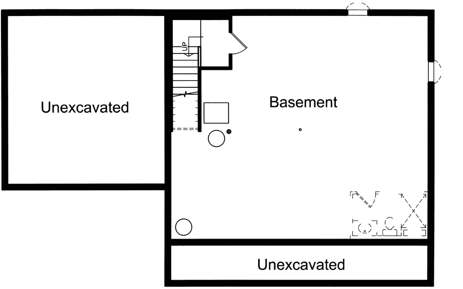 Lower Floor Plan: 23-516