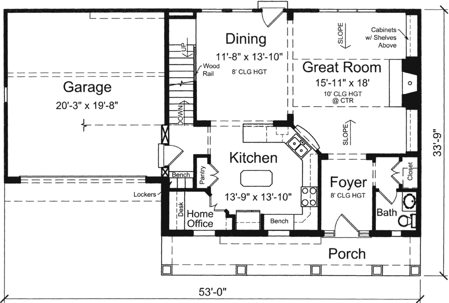Main Floor Plan: 23-516