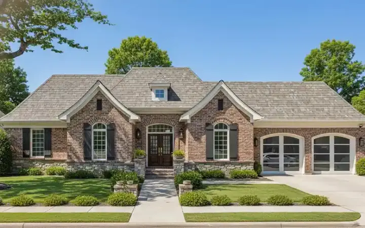 Traditional house plans 23-517 - front exterior, 1,948 sq ft, 3 bed, 2 bath house plans | Monster House Plans
