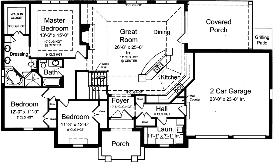 Main Floor Plan: 23-517