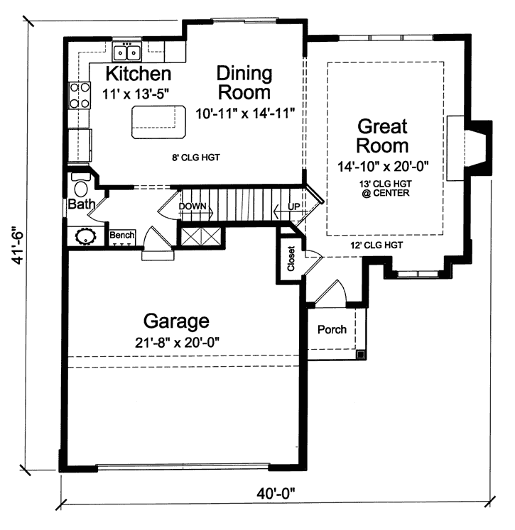 Main Floor Plan: 23-518