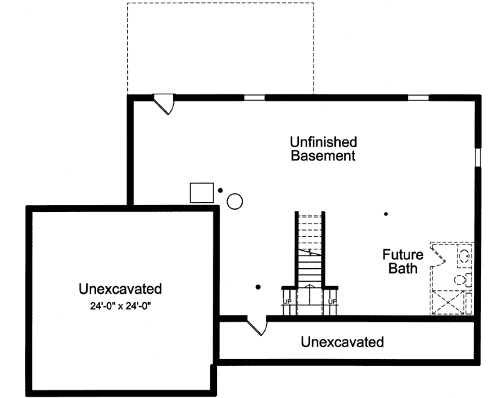 Lower Floor Plan: 23-519