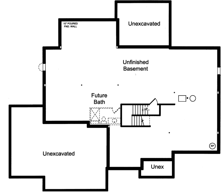 Lower Floor Plan: 23-520