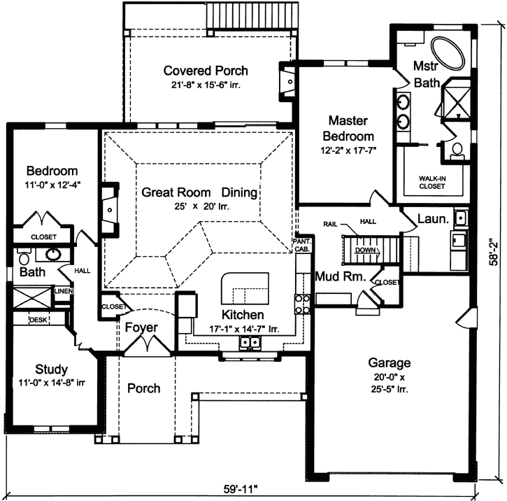 Main Floor Plan: 23-522