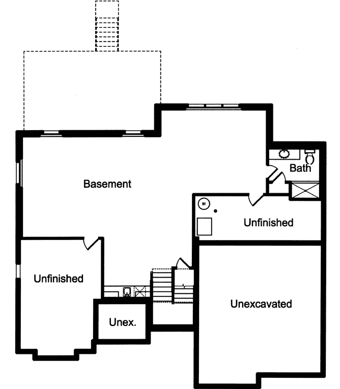 Lower Floor Plan: 23-524
