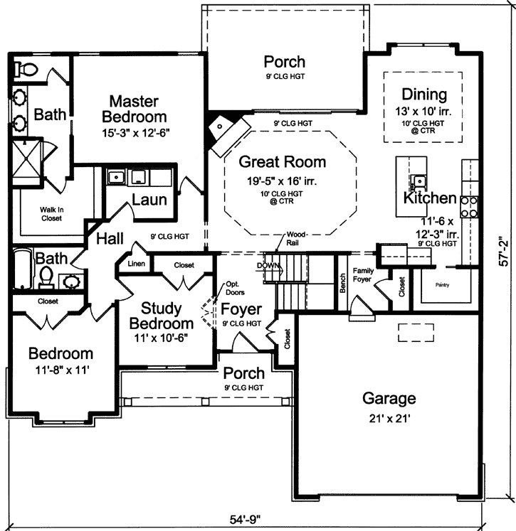 Main Floor Plan: 23-526