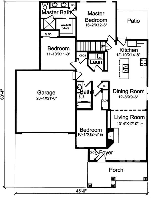 Main Floor Plan: 23-528