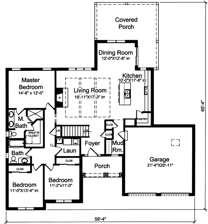 Main Floor Plan: 23-529