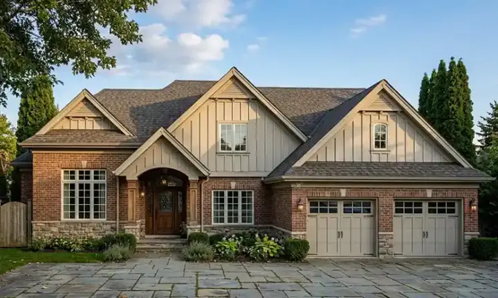 Craftsman house plans 23-530 - front exterior, 1,906 sq ft, 3 bed, 2 bath house plans | Monster House Plans