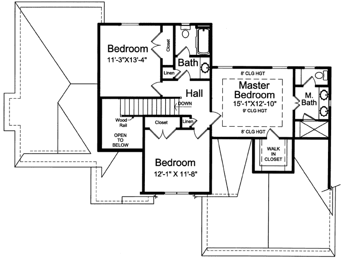Upper/Second Floor Plan: 23-530