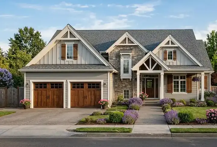 Traditional house plans 23-541 - front exterior, 1,951 sq ft, 3 bed, 2 bath house plans | Monster House Plans