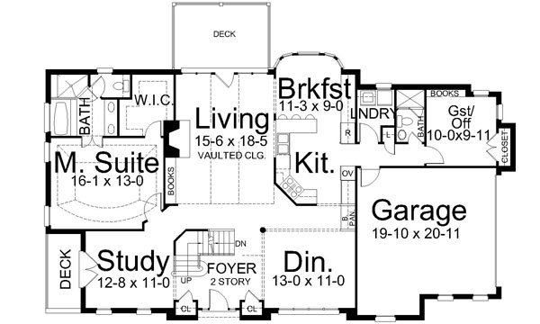 Main Floor Plan: 24-101