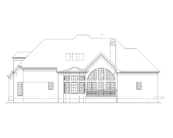 Rear Elevation Plan: 24-101