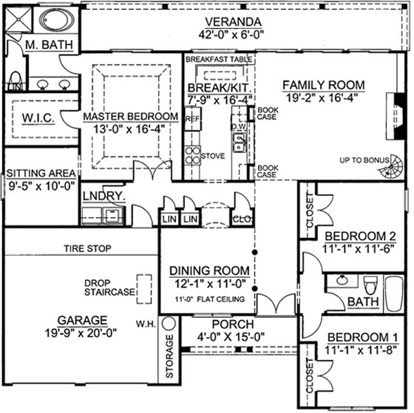 Main Floor Plan: 24-102