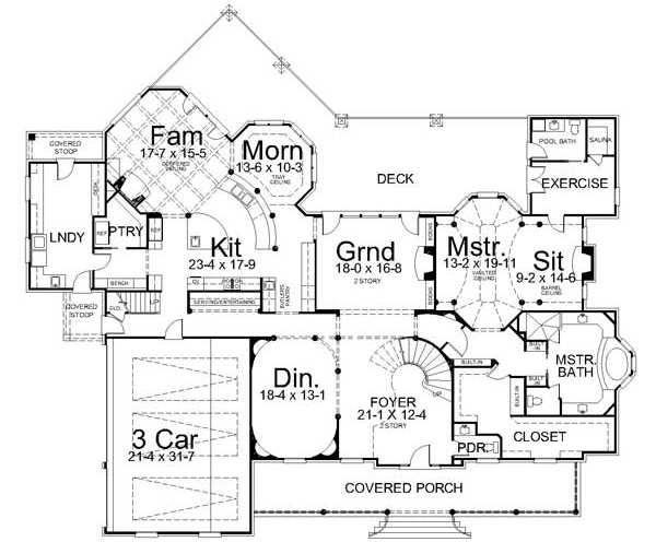 Main Floor Plan: 24-107