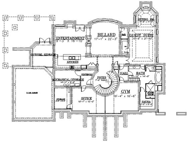 Lower Floor Plan: 24-108