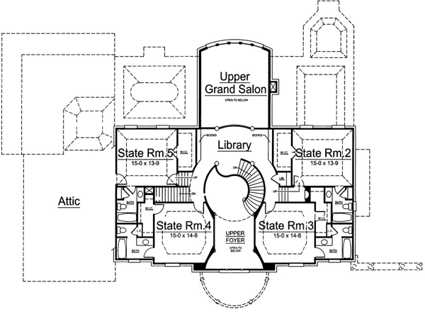 Upper/Second Floor Plan: 24-108
