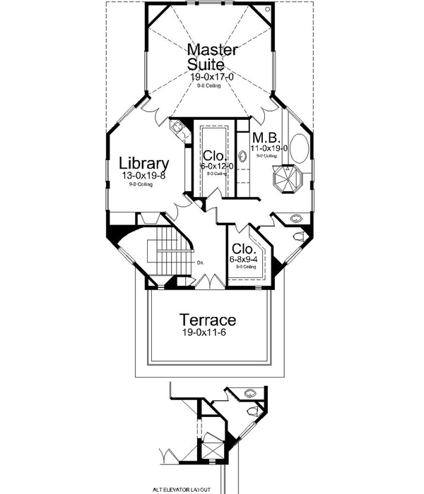 Upper/Second Floor Plan 24-111