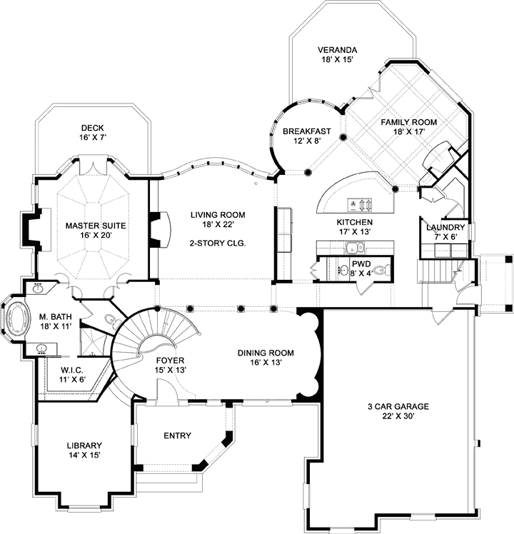 Main Floor Plan: 24-112