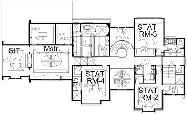 Upper/Second Floor Plan: 24-113