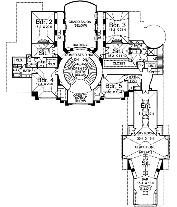 Upper/Second Floor Plan:24-114