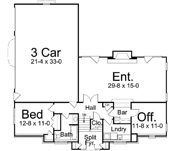 Lower Floor Plan: 24-115
