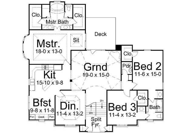 Main Floor Plan: 24-115