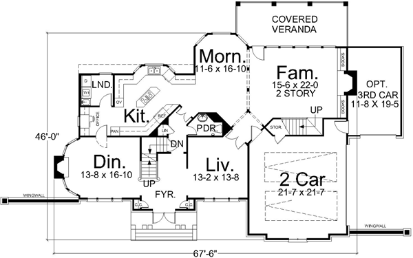 Main Floor Plan: 24-128