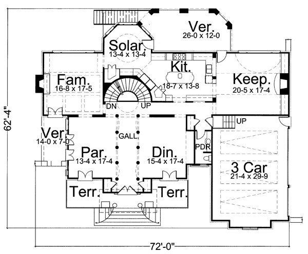 Main Floor Plan: 24-130