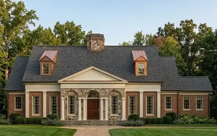 Southern house plans 24-131 - front exterior, 2,097 sq ft, 2 bed, 2 bath house plans | Monster House Plans