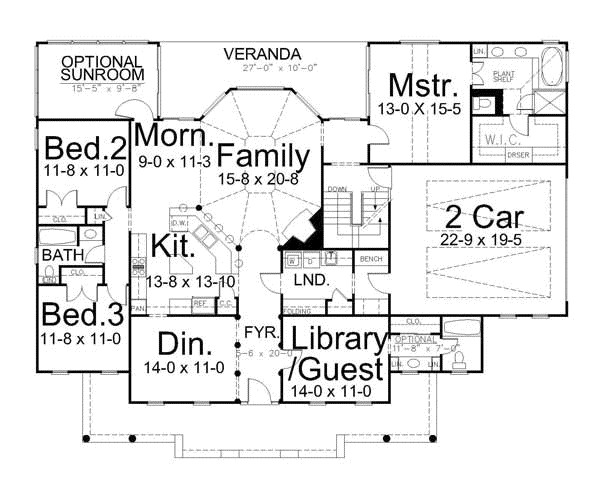 Main Floor Plan: 24-131