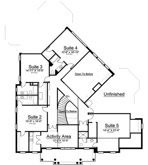 Upper/Second Floor Plan: 24-137