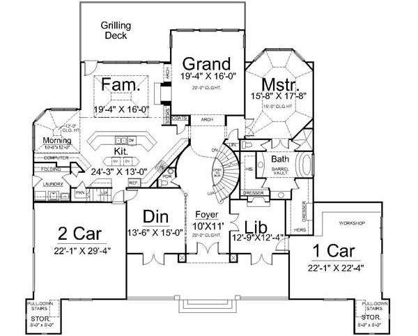 Main Floor Plan: 24-138