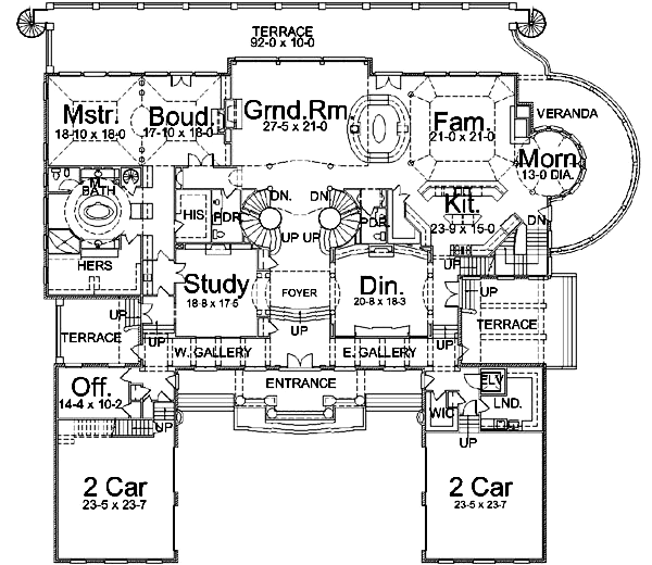 Main Floor Plan: 24-143