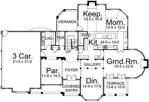 Main Floor Plan: 24-144