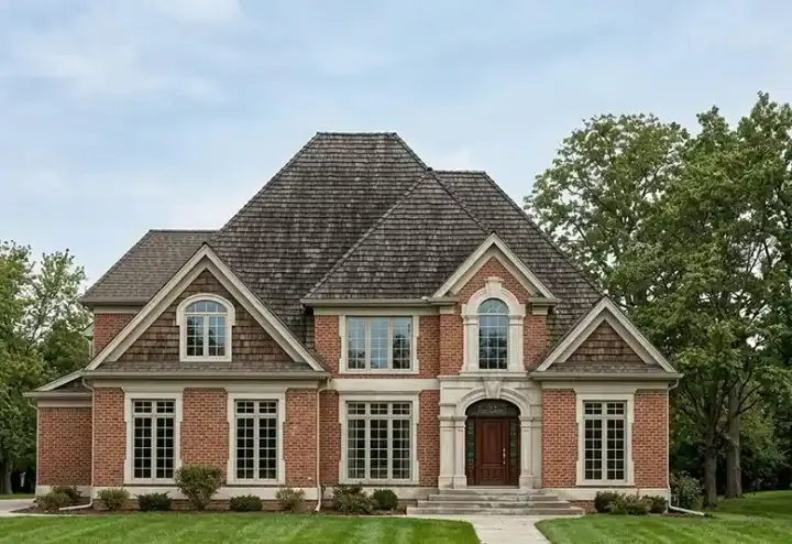 Traditional house plans 24-146 - front exterior, 3,527 sq ft, 4 bed, 3 bath house plans | Monster House Plans