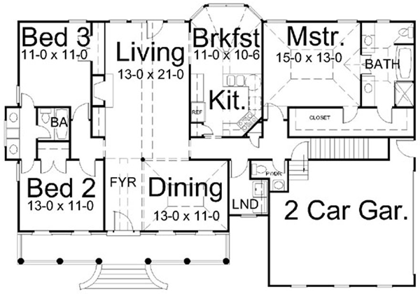 Main Floor Plan: 24-150