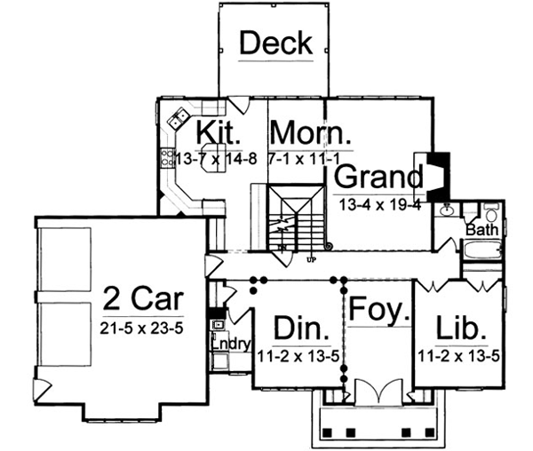 Main Floor Plan: 24-151
