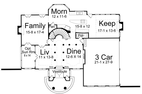 Main Floor Plan: 24-156