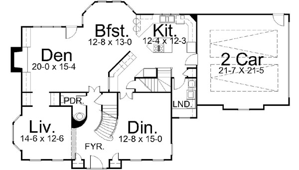 Main Floor Plan: 24-159