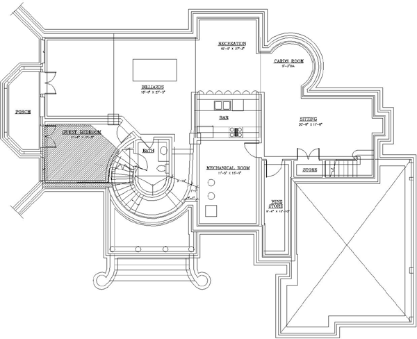 Lower Floor Plan: 24-161