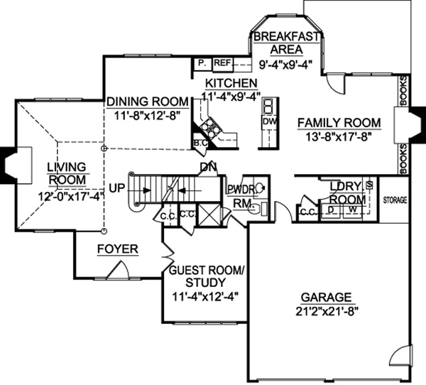 Main Floor Plan: 24-162