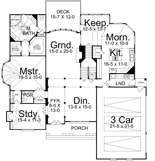 Main Floor Plan: 24-164